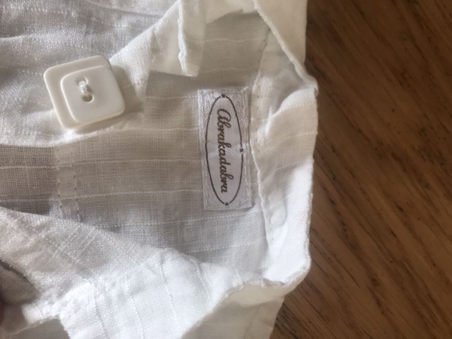 Strój do chrztu dla chłopca 68 cm, idealny na upały