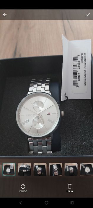 Damski zegarek Tommy Hilfiger Jenna