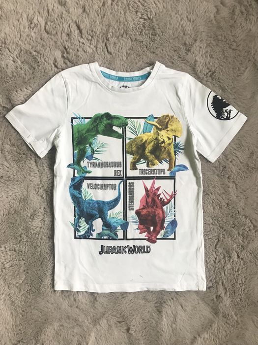 T-shirty chłopięce z nadrukiem 2 szt.,rozm. 122/128, H&M