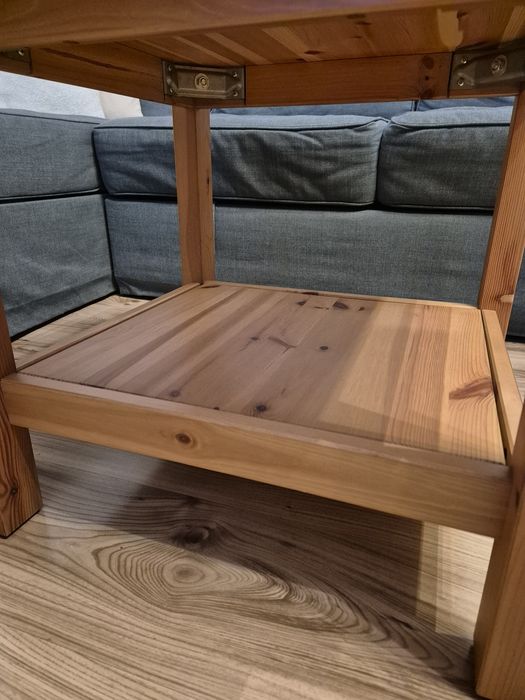 Stolik kawowy drewniany Ikea Hemnes 55 cm