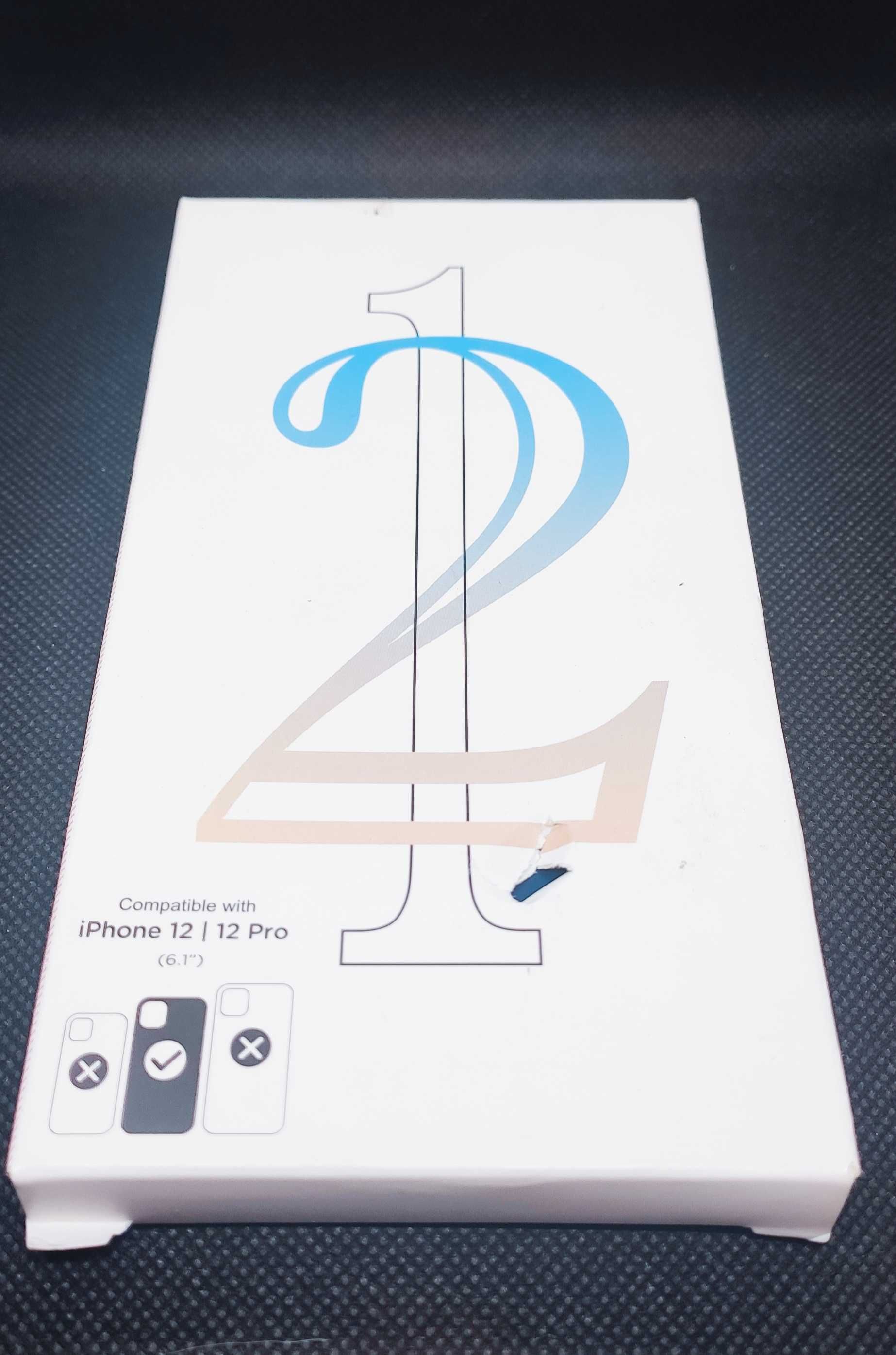 ORNARTO Silikonowe etui do iPhone 12 / 12 Pro 6,1