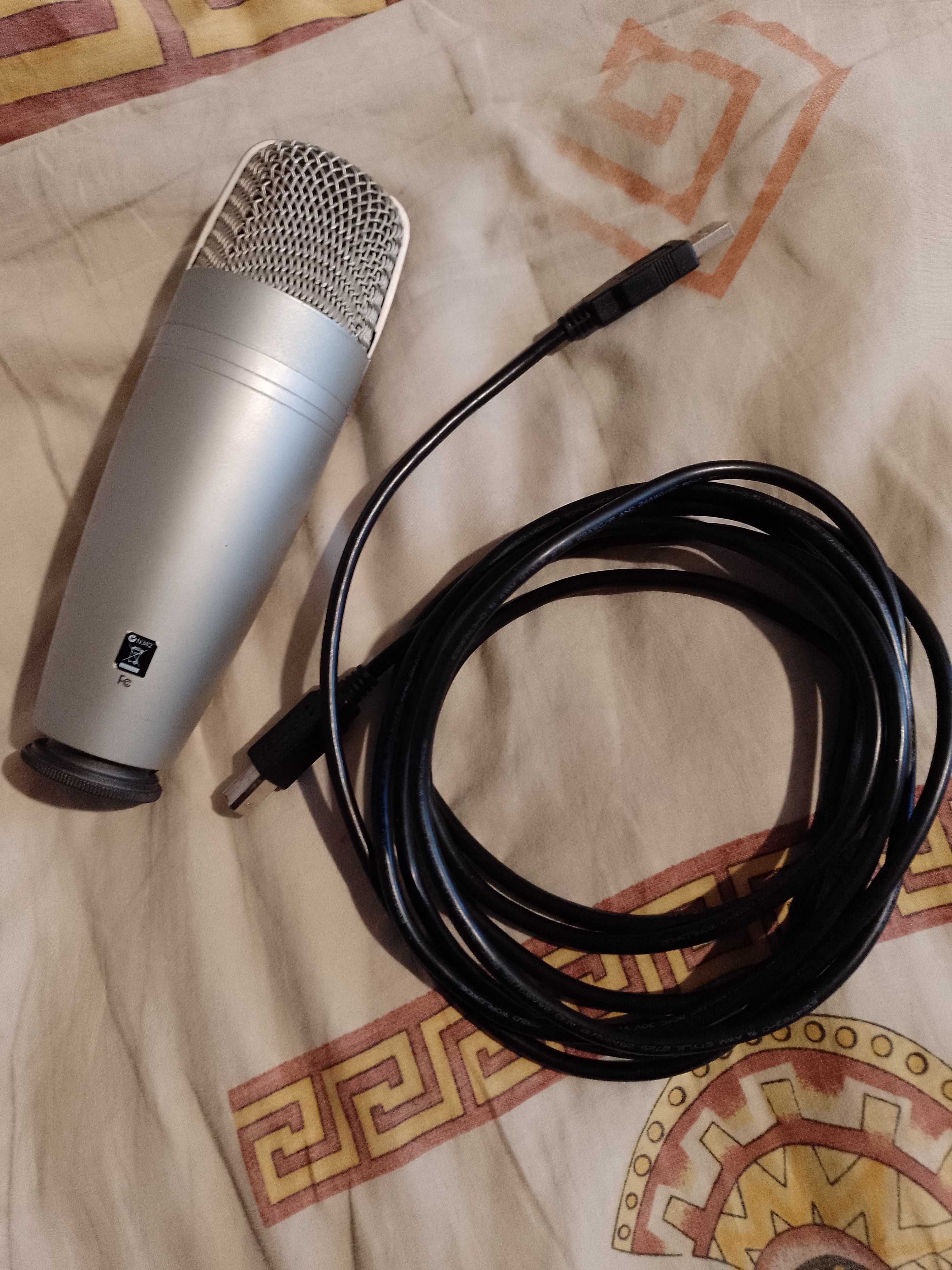 Конденсаторний USB мiкрофон Samson C01U Studio Condenser