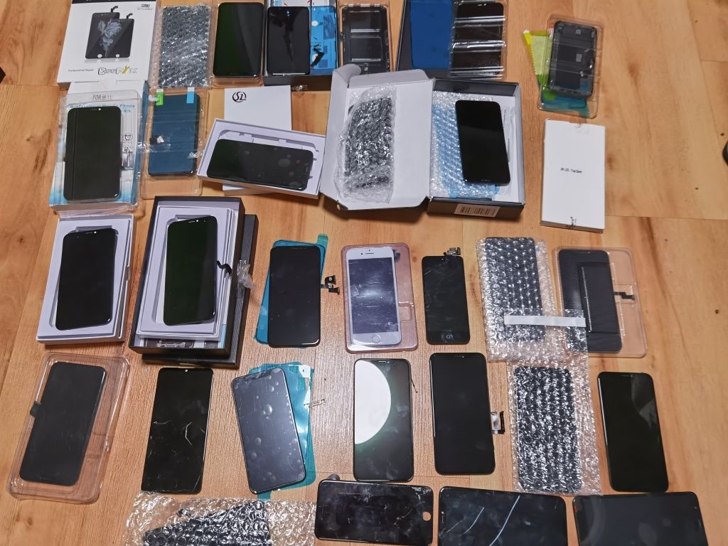 Wyświtlacze do iPhone x, xs, xr, Samsung oled