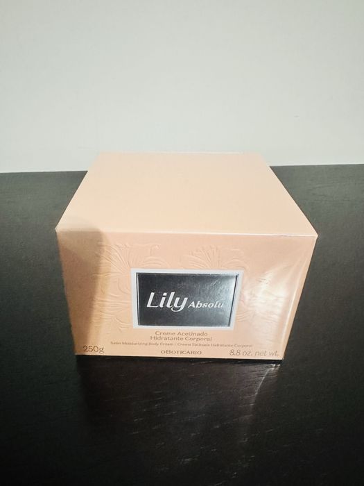 Creme Hidratante Acetinado Lily Absolu, 250g
