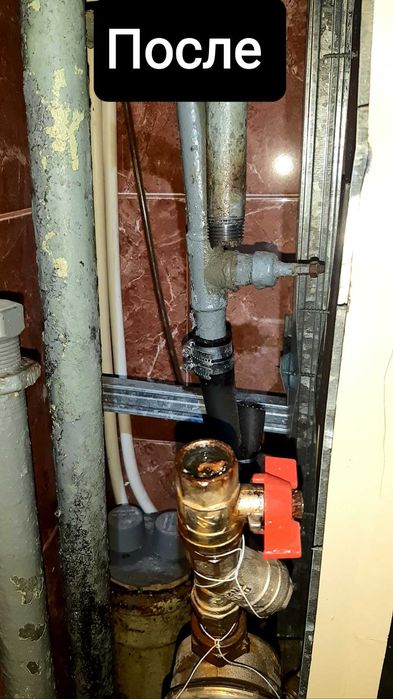 Сантехнік, всі види послуг : вода, опалення, каналізація.