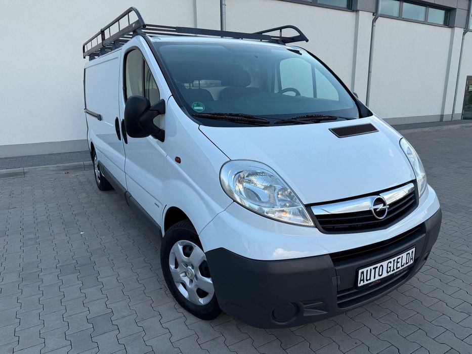 Opel Vivaro  Long•Długi•Klima•Bagażnik Dachowy•Serwis•Stan BDB