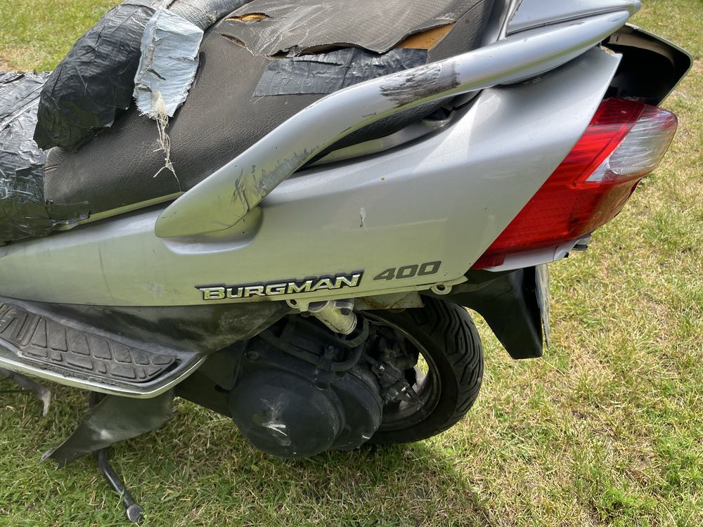 Suzuki Burgman 400 k4 k6 03- czasza silnik lagi osłony owiewki kokpit