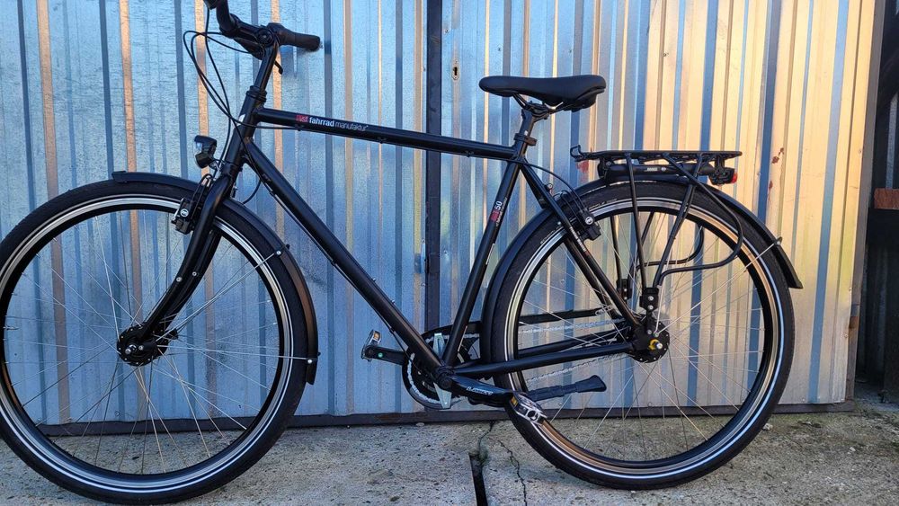 MANUFACTUR miejski rower aluminiowy używany 28 cali