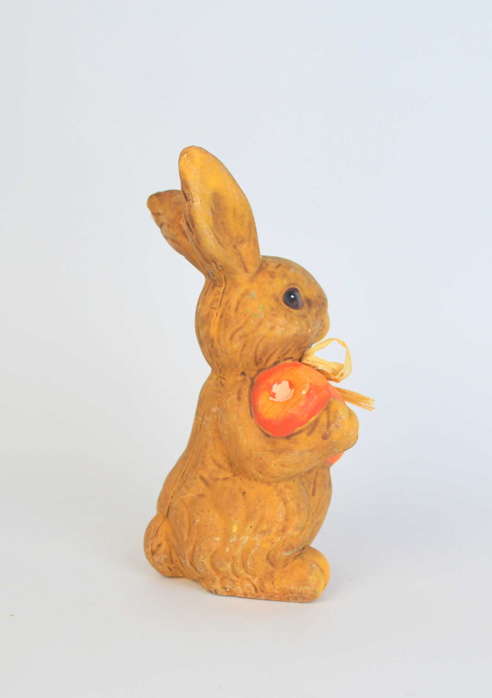 królik ceramiczny ozdoba świąteczna Wielkanoc wiosna retro rustykalny