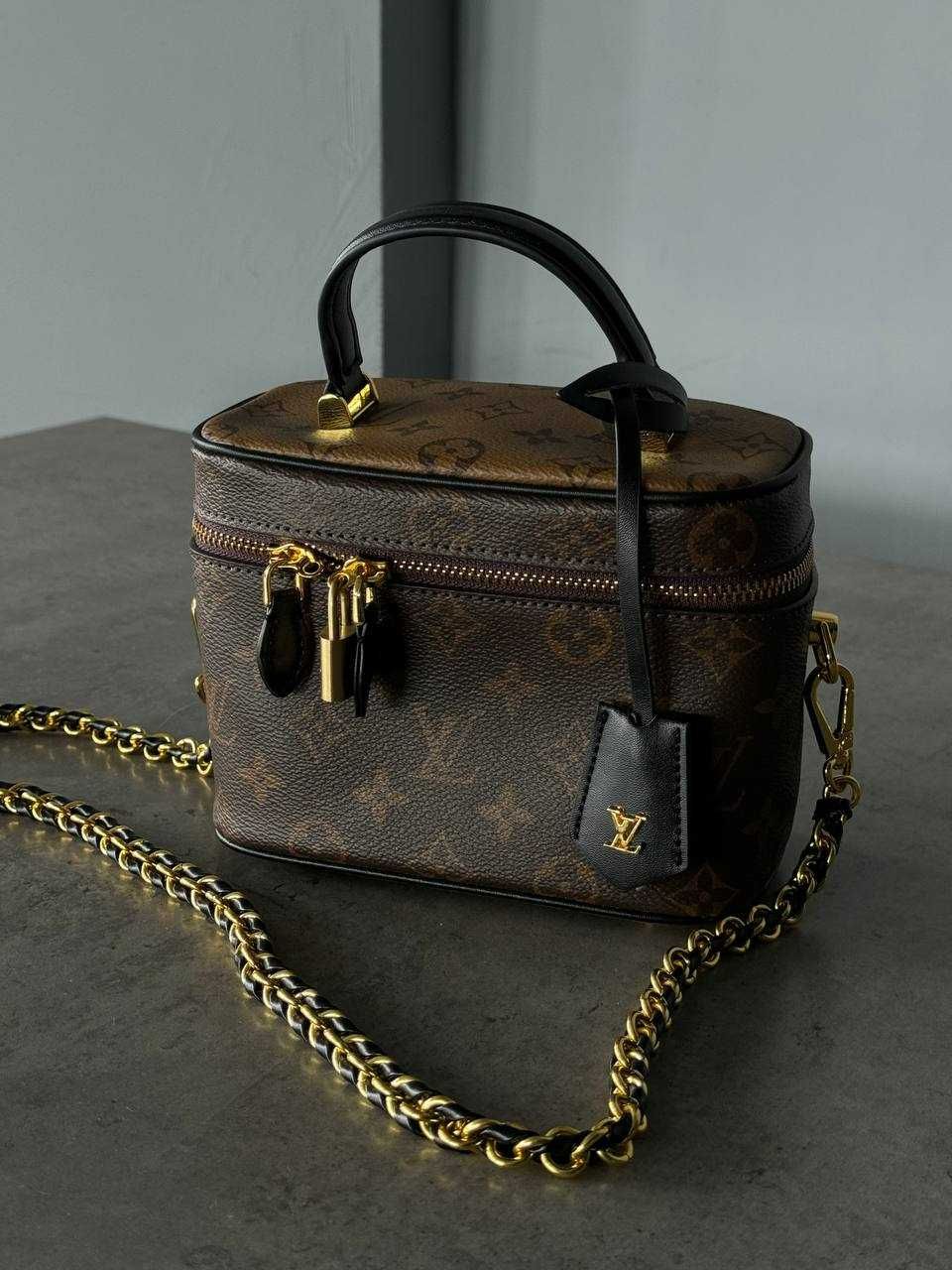 Шкіряна сумка Louis Vuitton Vanity
