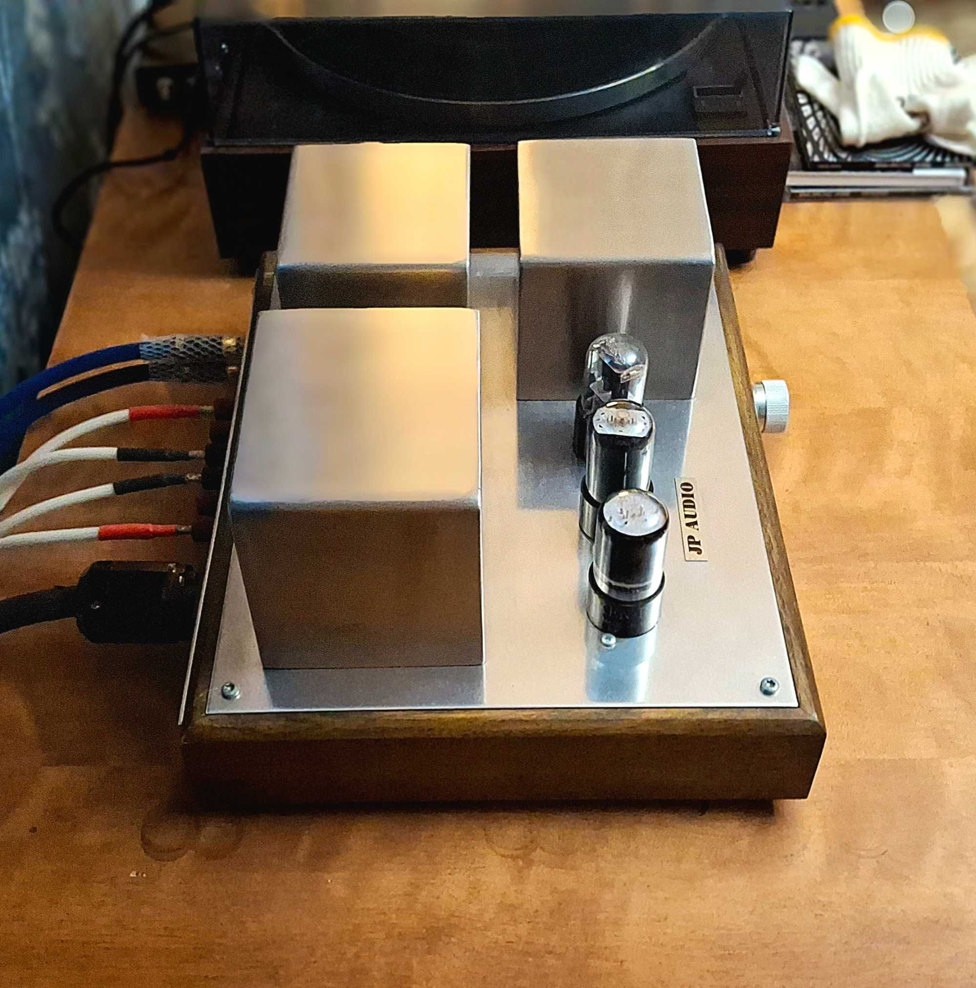 Wzmacniacz lampowy JPAUDIO + worek lamp