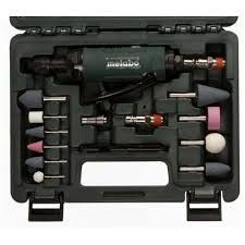 Rectificadora Pneumática METABO  DG 25 + Acessórios