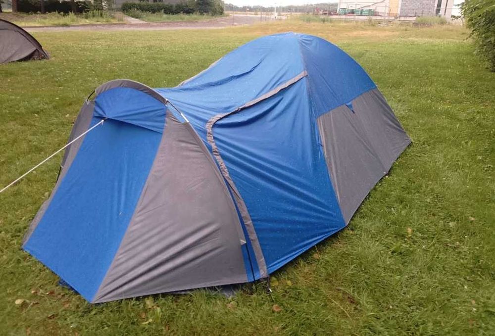 2w1 Mocny XXL Nowy Namiot Turystyczny Kempingowy Wodoodporny 3 osobowy