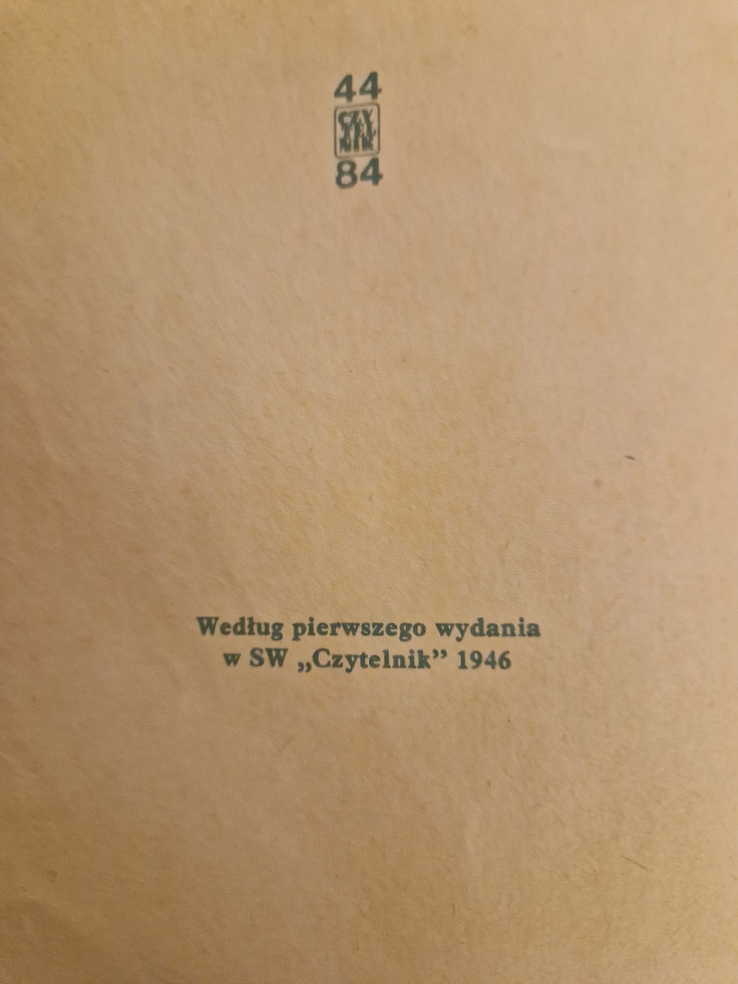 Tańcowała igła z nitką. Jan Brzechwa 1984