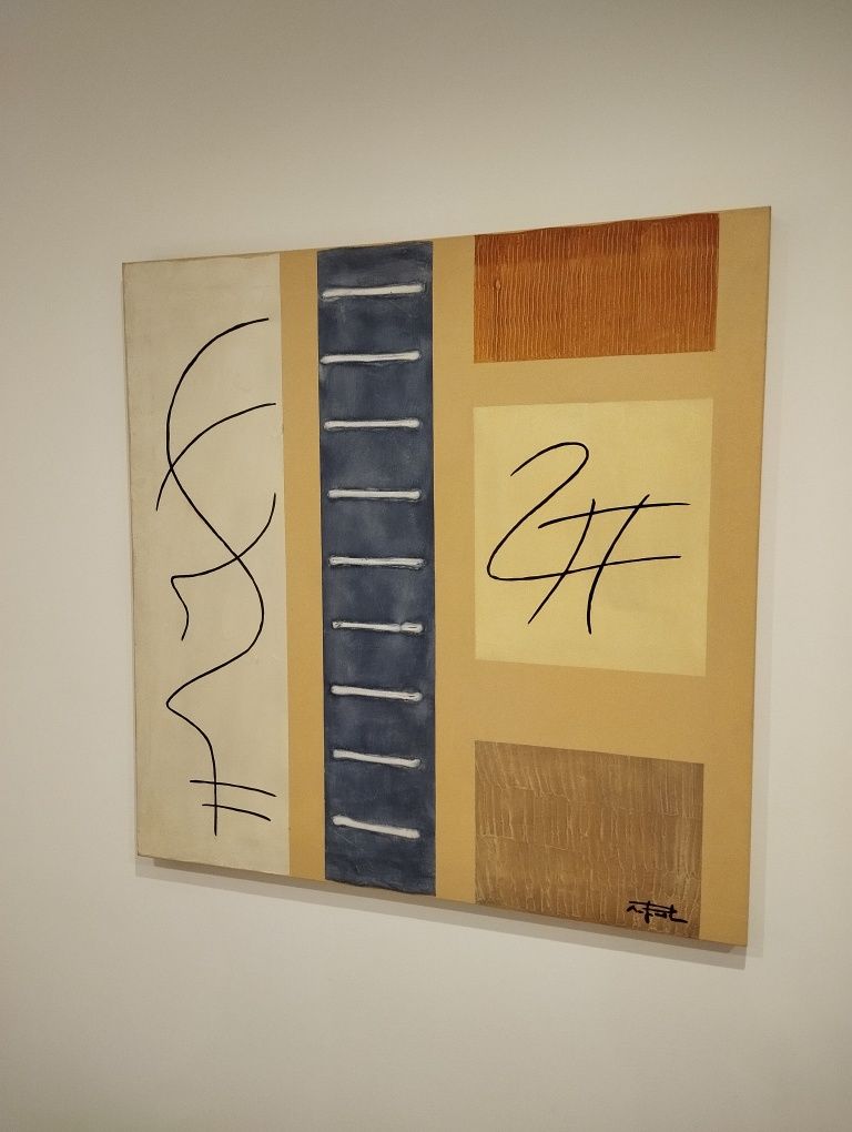 Quadro em tela pintura a óleo