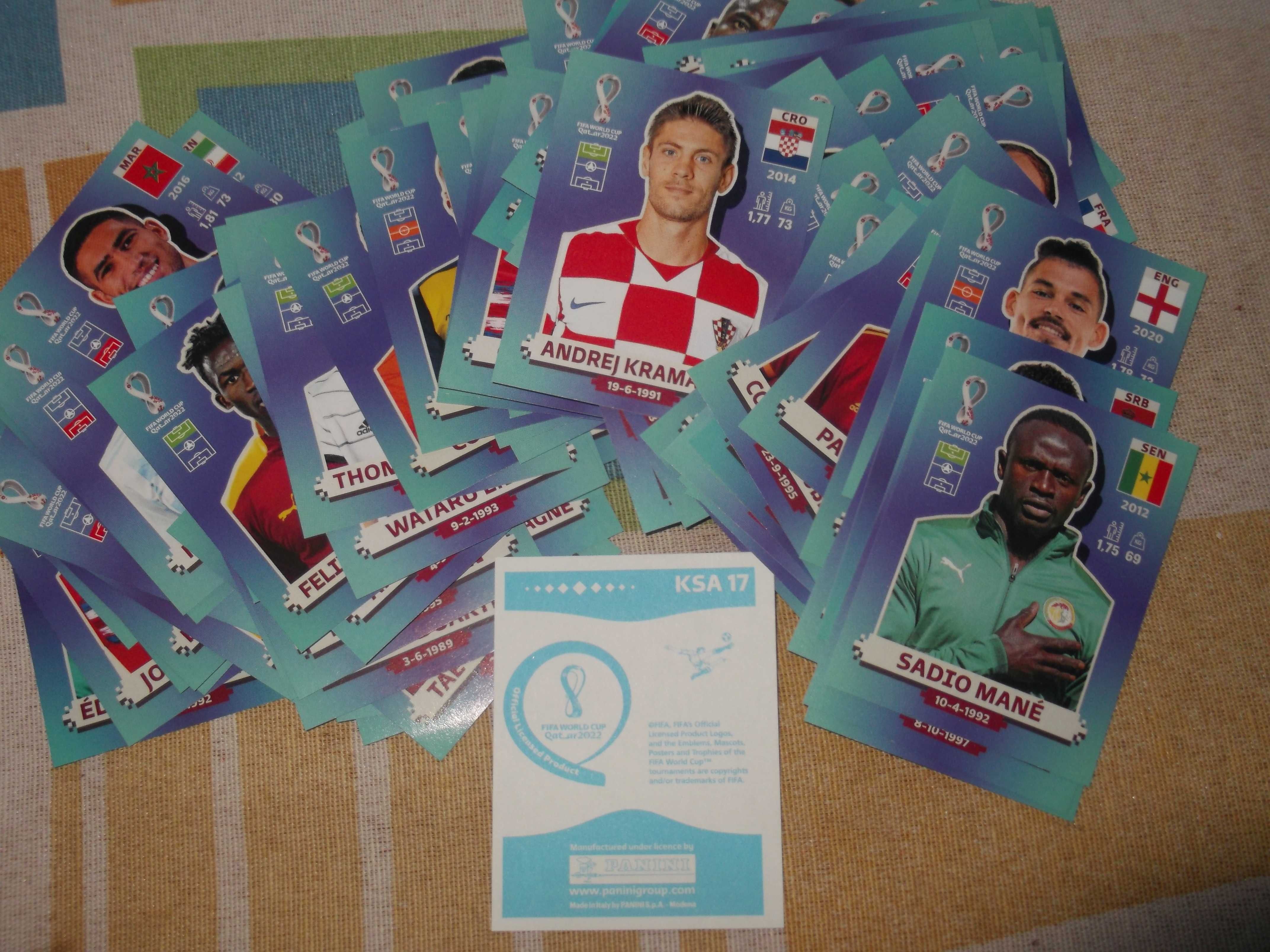 Cromos QATAR 2022 com EXTRAS