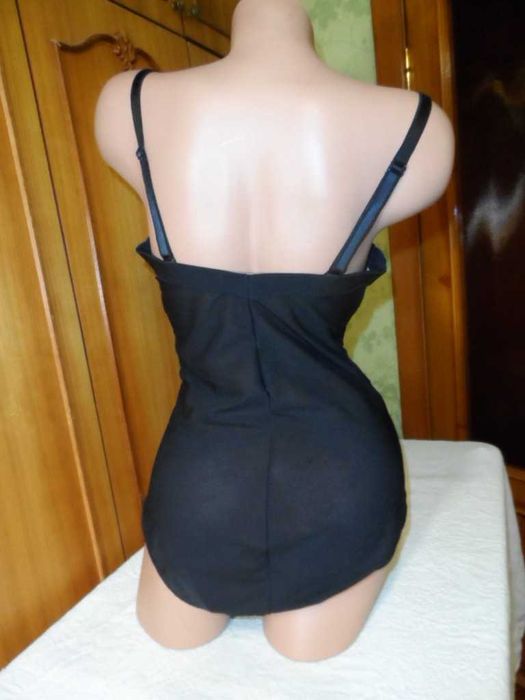 Шикарный утягивающий комбидресс Marks & Spencer L-XL 38D боди грация