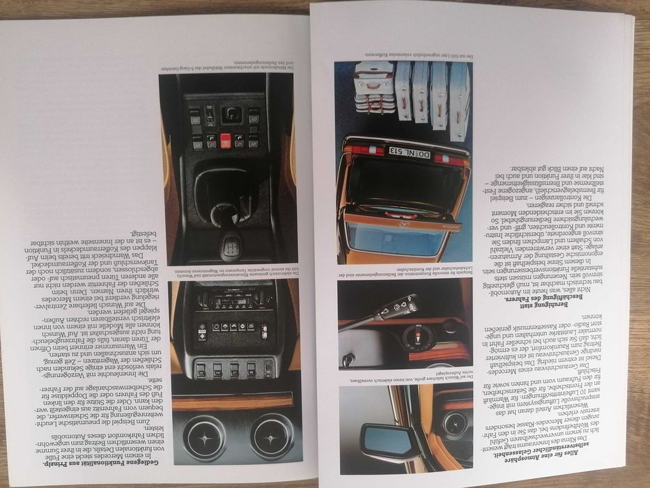 Prospekt Mercedes W123 200D 240D 300D
