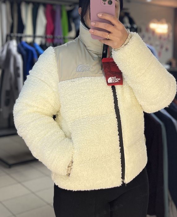 Жіночий пуховик The North Face, бежевий, розмір L — новий!