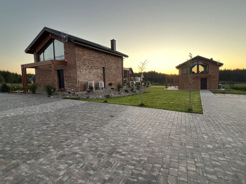 Czaple Resort domy na Kaszubach z BASENEM/ prywatnym JACUZZI /SAUNĄ
