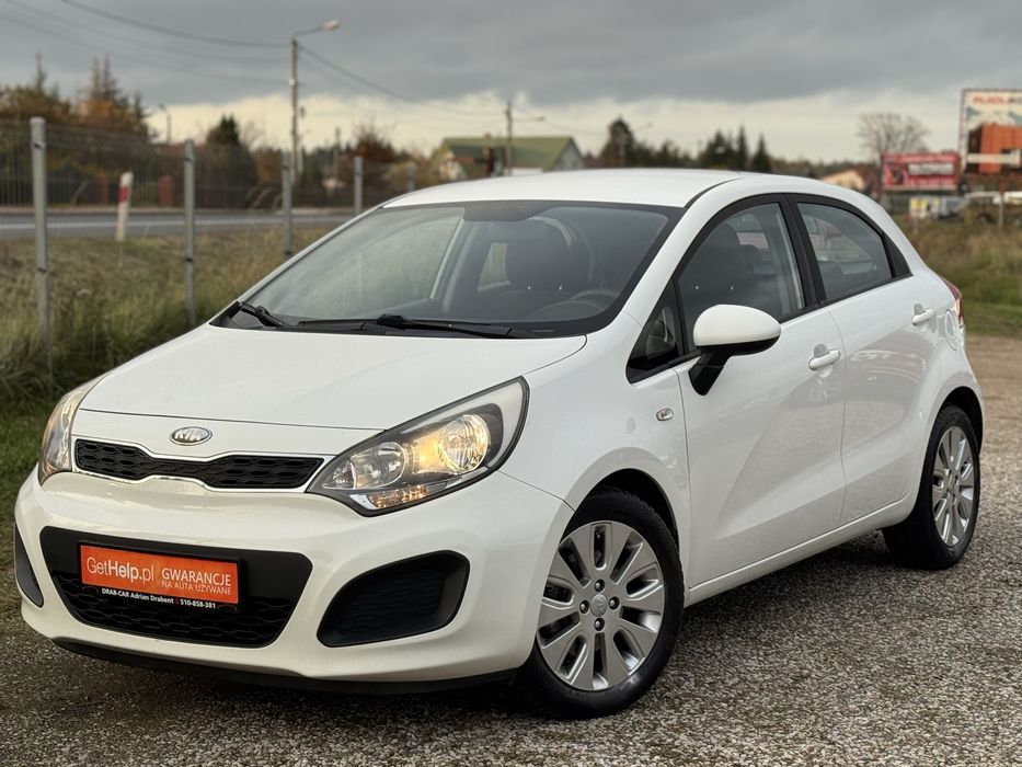 KIA RIO 1.4 109 KM 2013r#Alu 16”#Z Niemiec#Serwis#Faktura#Gwarancja.