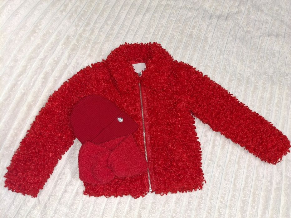 Шубка + шапка та пов'язка