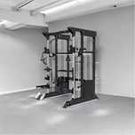 Smith Brama Klatka Half Rack Suwnica Ze Stosem 2x100KG KRAUSE FITNESS