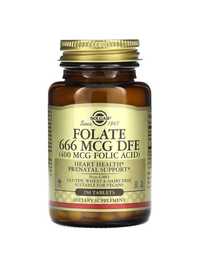 Folate Solgar 400 mcg 250 табл.