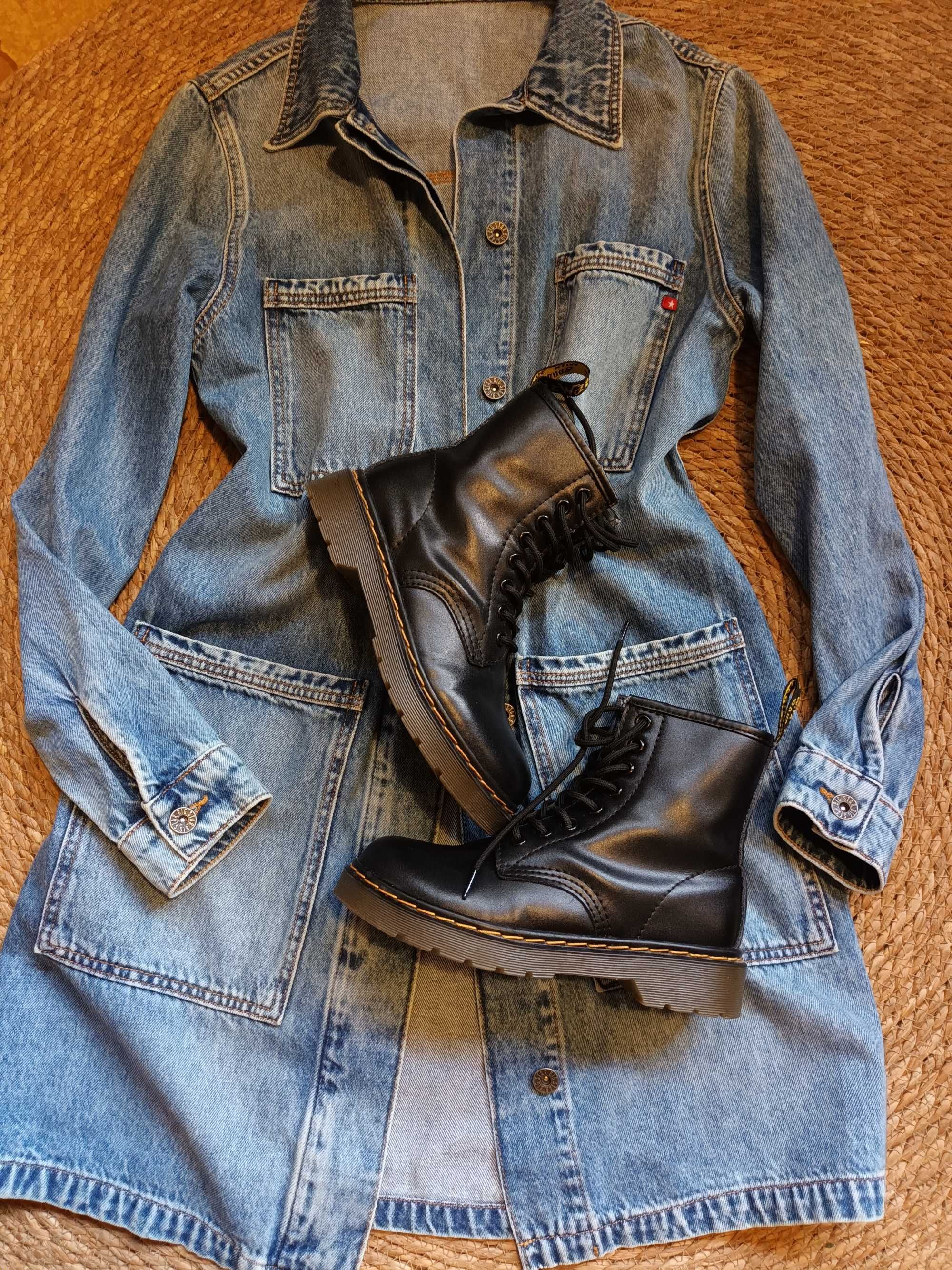 DR MARTENS 1460 buty botki trapery glany r.37/38 jak nowe