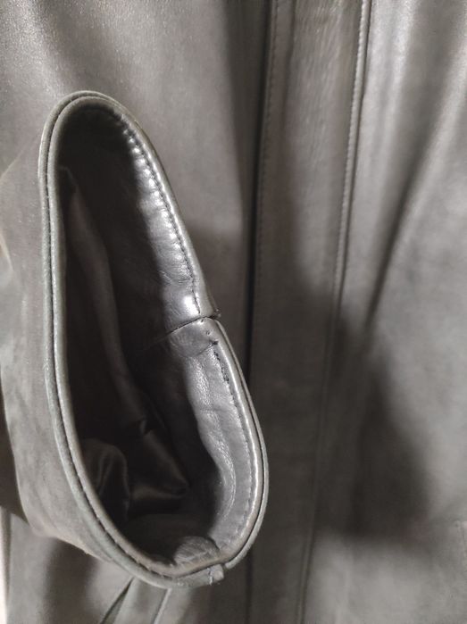 Куртка зимова шкіряна