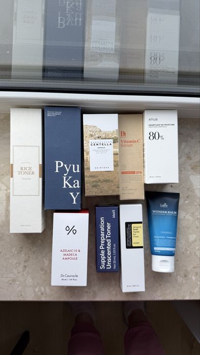 Zestaw kosmetyki do pielęgnacji twarzy