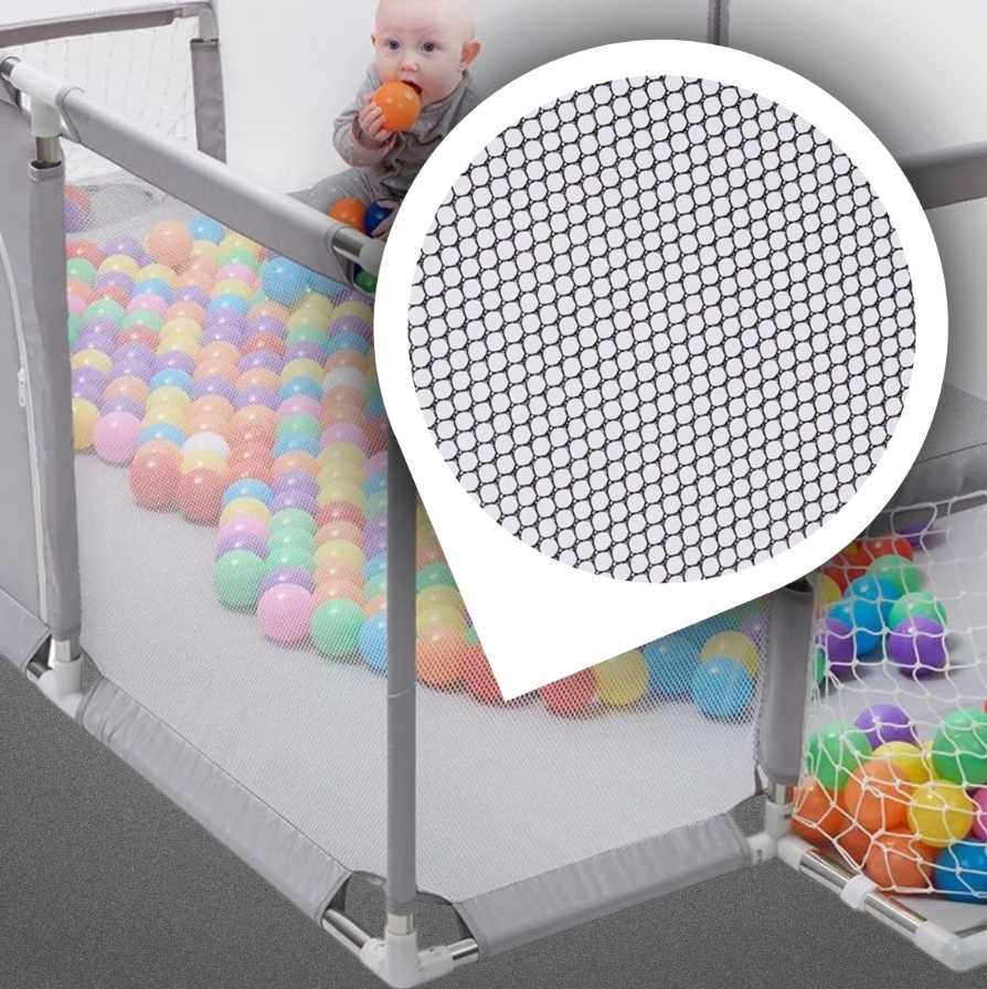 Kojec dla Dzieci Premium – Plac Zabaw z Suchym Basenem 180x120 cm