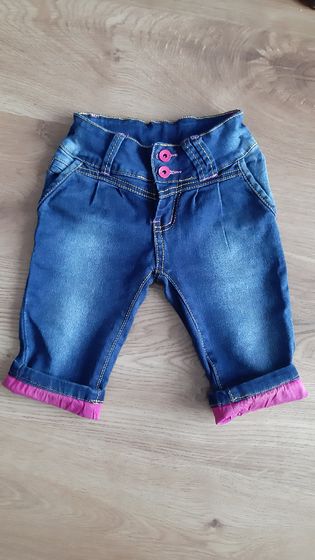 Spodenki jeansowe, spodnie, szorty jeans 98/104