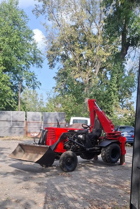 Mini koparko ladowarka sam tdi wspomaganie transport