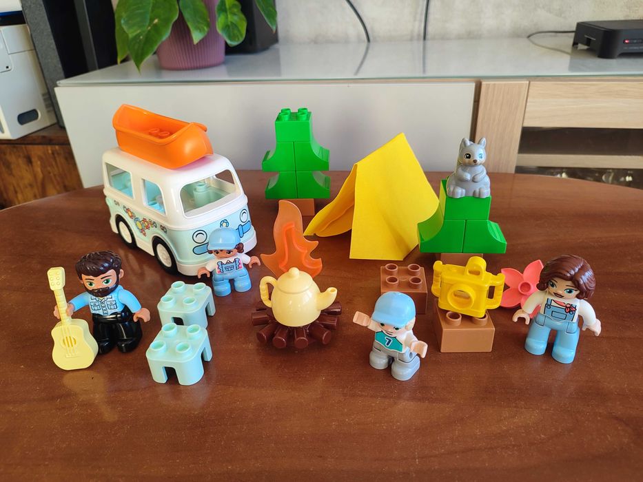 Lego Duplo 10946 Rodzinne biwakowanie kompletny zestaw szybka wysyłka