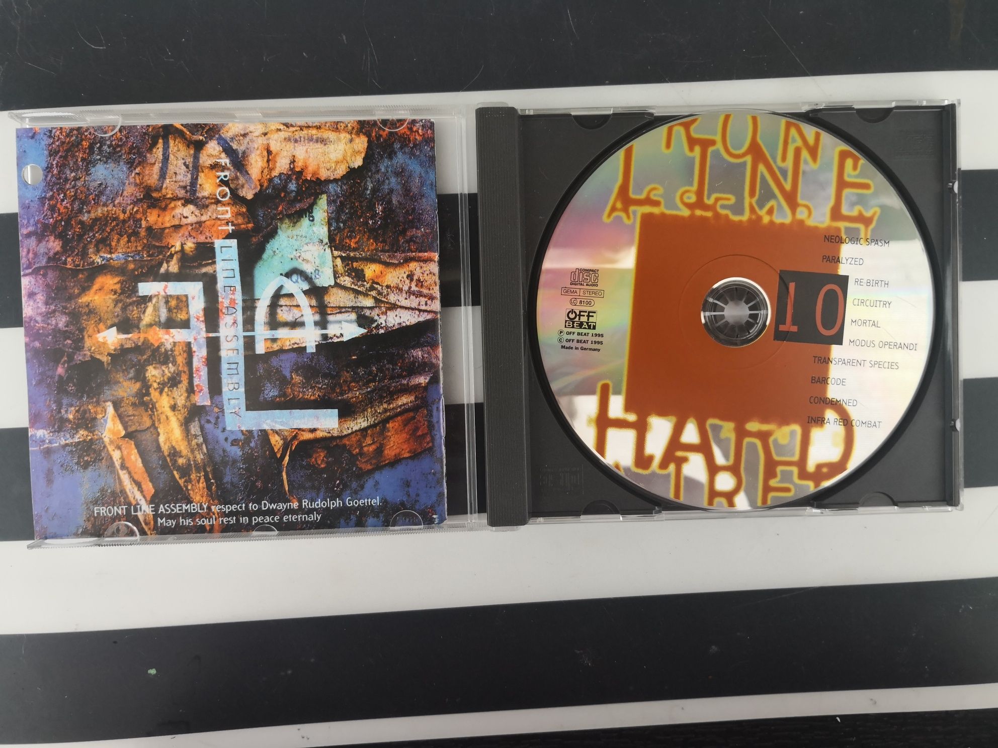 Front Line Assembly – Hard Wired / cd