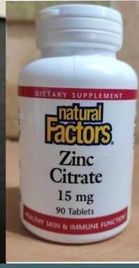 Цинк Цитрат цинка цитрат цинку zinc Natural Factors сша