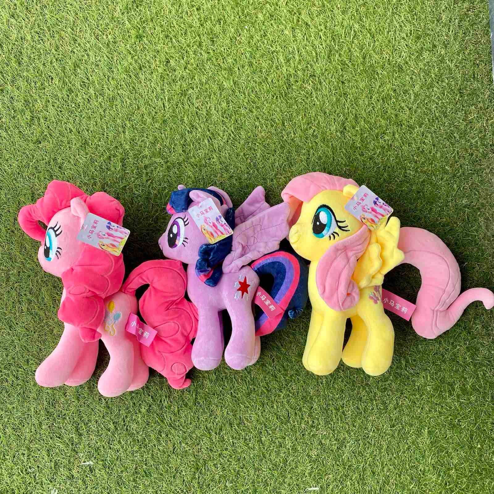 Мяка іграшка My Little Pony Пінкі Пай Іскорка Флатершай Селестія 30 см