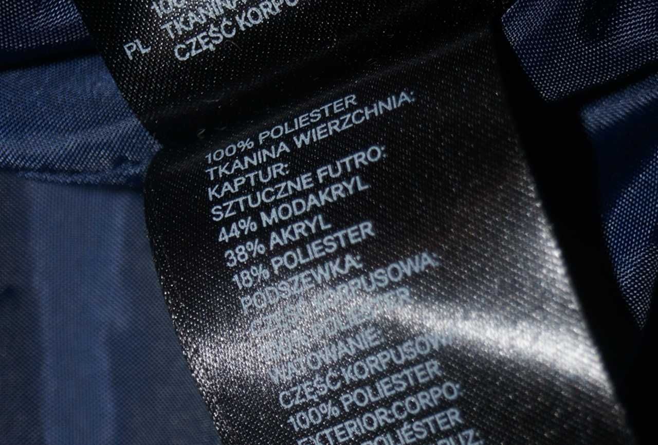 Damska kurtka pikowana ocieplana H&M [S]