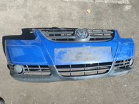 Volkswagen Fox zderzak przedni Niebieski