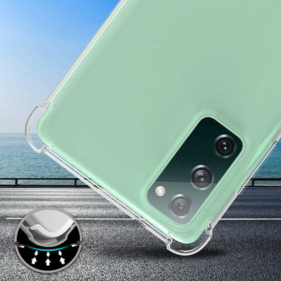 Etui Nakładka Anti-Shock do Samsung Galaxy S20 FE + Szkło Hartowane