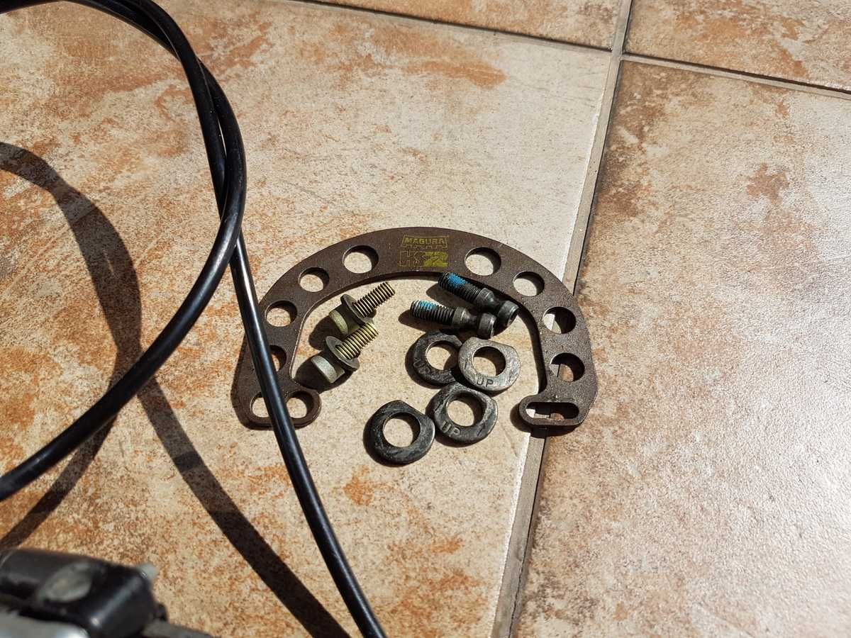 hamulce hydrauliczne MAGURA HS22, retro mtb, komplet