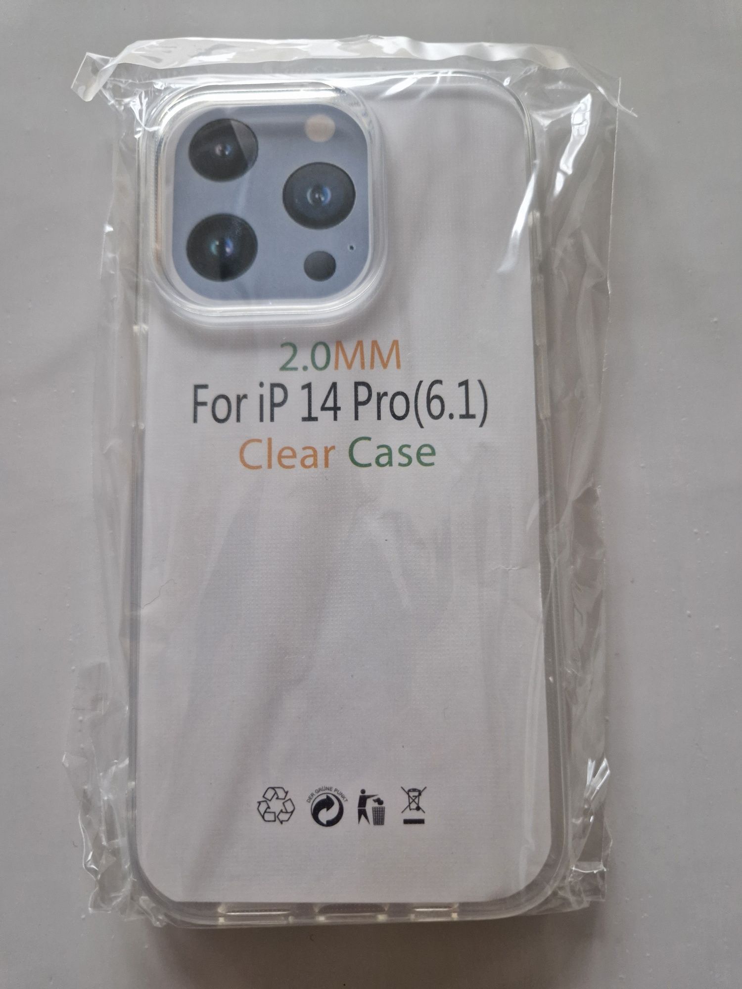 Etui Back Case 2 mm Perfect do IPHONE 14 PRO Przezroczysty