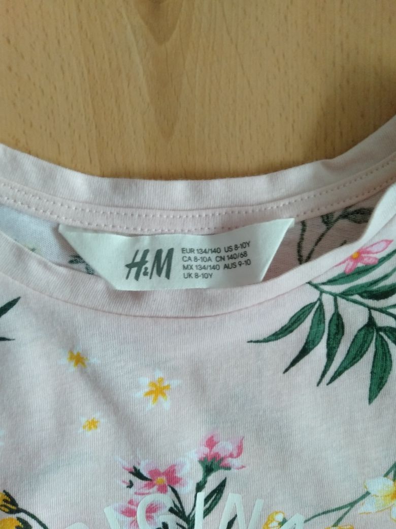 Spódniczka z bluzka H&M 134-140 cm