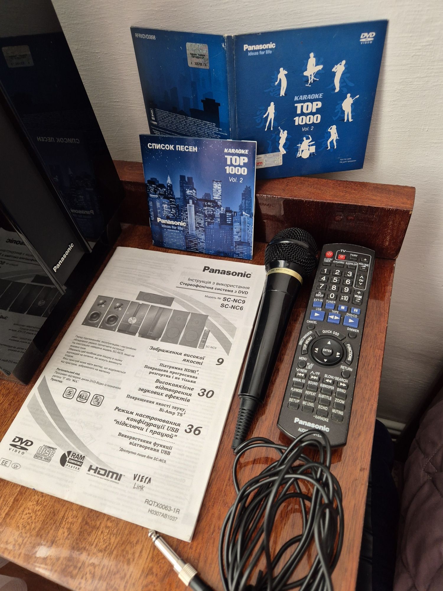 Panasonic SC-NC6 Стереосистема,коли все разом.Вражає!