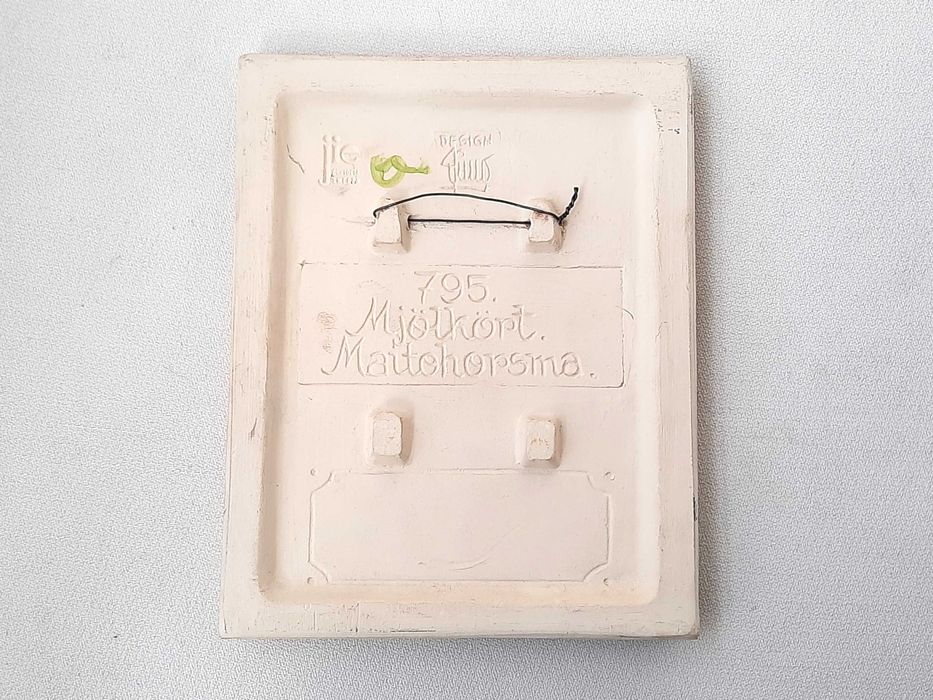 JIE GANTOFTA Kafelek ceramiczny , kafel , obrazek , plakieta - Szwecja