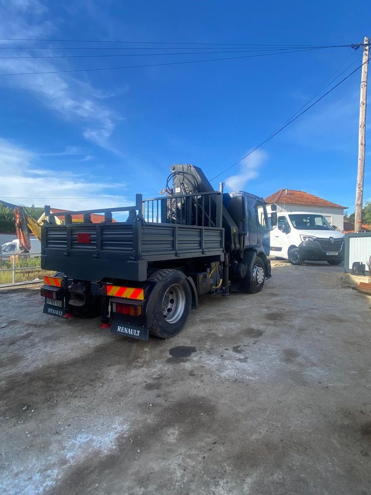 Vendo Renault trator com grua hiab