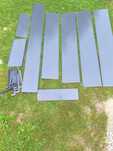 Parapety stalowe - Antracyt