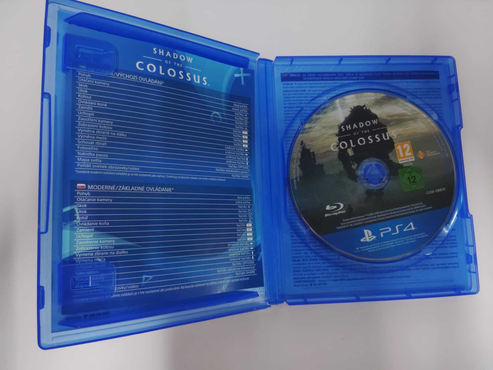 Shadow of the Colossus PS4 Polskie napisy są w grze