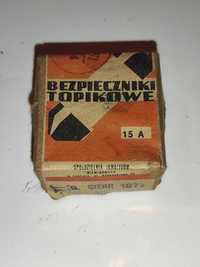 Bezpieczniki TOPIKOWE - 1972r. - PRL !